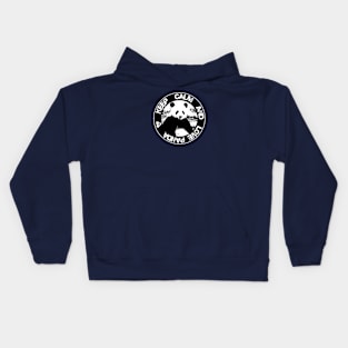 Keep Calm and Love Panda Kids Hoodie